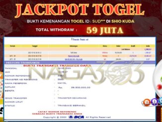 bukti jp naga303 #144