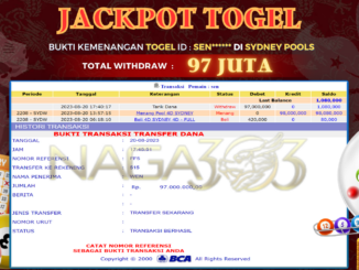 bukti jp naga303 #504