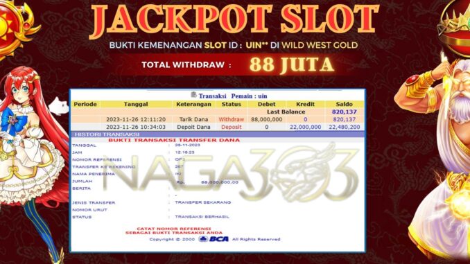 bukti jp naga303 #696