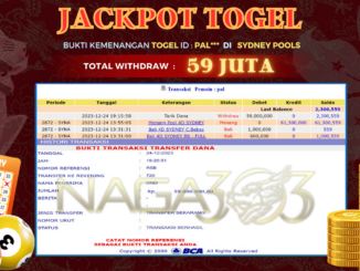 BUKTI JP NAGA303 #768